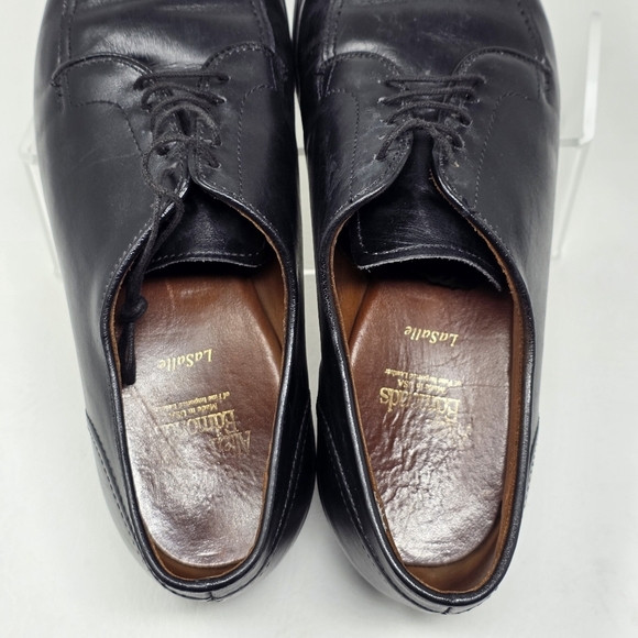 Allen Edmonds Leather Split-Toe Derby LaSalle Dress Shoes  display picture 3
